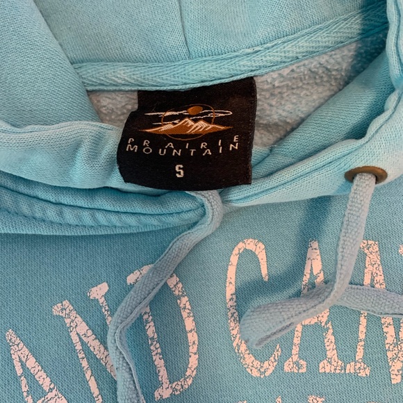 Grand Canyon National Park Hoodie Sweatshirt Light Blue Size Small - Picture 7 of 16